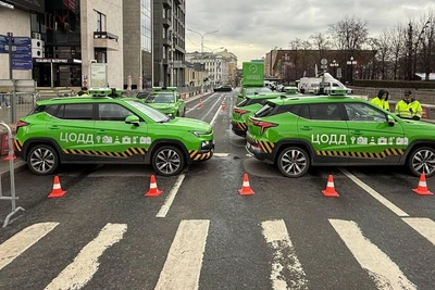 Улицы в центре Москвы перекрыты из-за завершения ММКФ