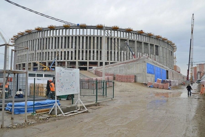 Декабрь 2014 года. Стадион приобрел знакомый нам внешний вид  | Источник: fckrasnodarstadium / vk.com