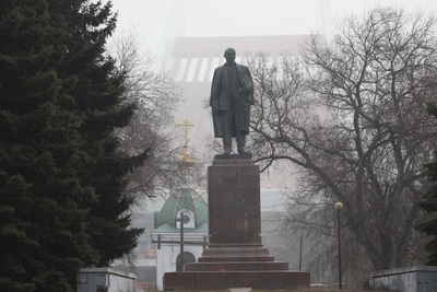 Омск в тумане: улицы изменились до неузнаваемости