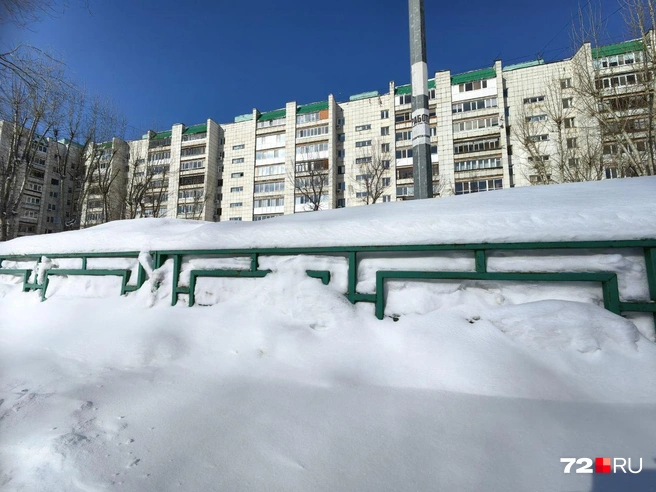 Если вы знаете. сколько примерно высотой эти заборы&nbsp;— то можете оценить масштаб проблемы | Источник: Павел Красоткин / 72.RU