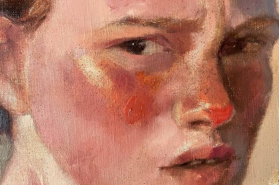 Люся LU. Портрет из серии «Когда поют соловьи». Фрагмент | Источник: пресс-служба выставки