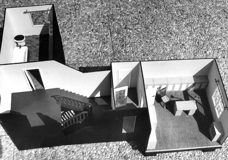 Ориентировочная модель квартиры, в которой пять месяцев Нина фон Гальвиц находилась в заложниках