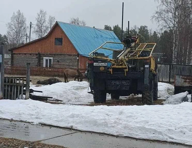 Ранее подвоз воды в поселке всё же был | Источник: Антон Пантин