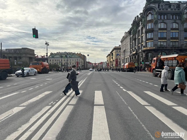 В Петербурге семибалльные пробки. Центр города парализован | Источник: «Фонтанка.ру»