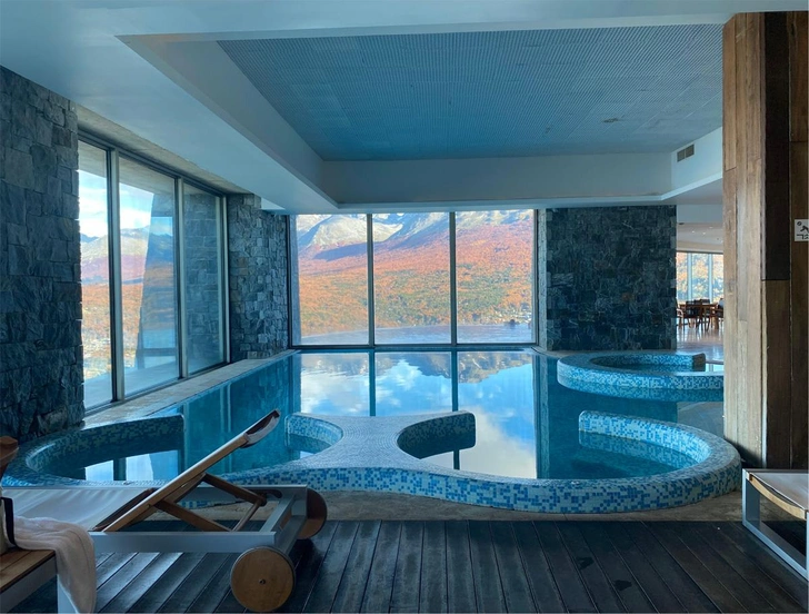 В спа-комплексе с термальными бассейнами | Источник: Андрей Виноградов