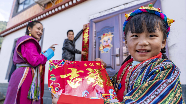 воспитание детей на Тибете
