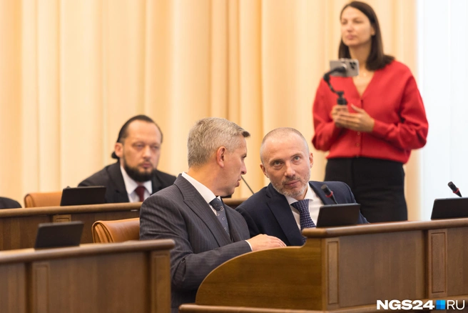 Алексей Додатко и Сергей Пономаренко — два главных героя дня | Источник: Мария Ленц / NGS24.RU