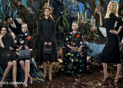 Клаудия Шиффер снялась в рекламной кампании Dolce & Gabbana