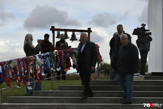 Президент клуба «Локомотив» посетил все три панихиды | Источник: Александр Куренной / 76.RU