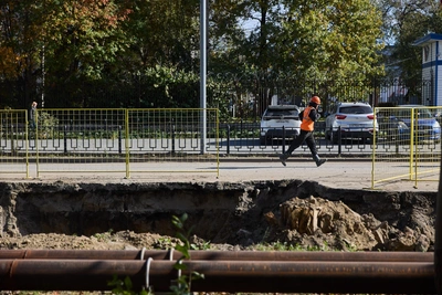 В Рязани начали менять изношенный водопровод на Михайловском шоссе