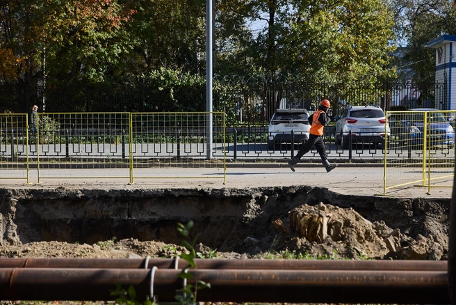 Этот участок соединяет два основных ввода воды в город | Источник: Александр Ощепков / NGS.RU