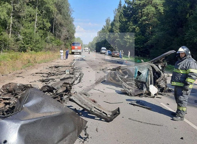 В Подмосковье в лобовом ДТП погибли два человека и трое пострадали | ya62.ru
