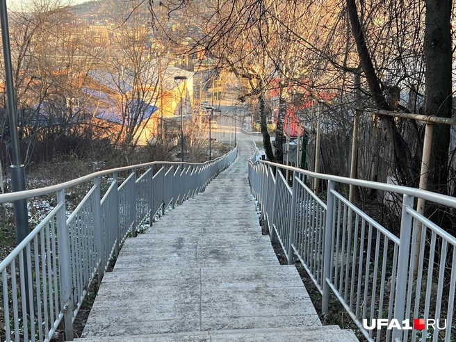 Такая вот лесенка | Источник: Андрей Бирюков / UFA1.RU