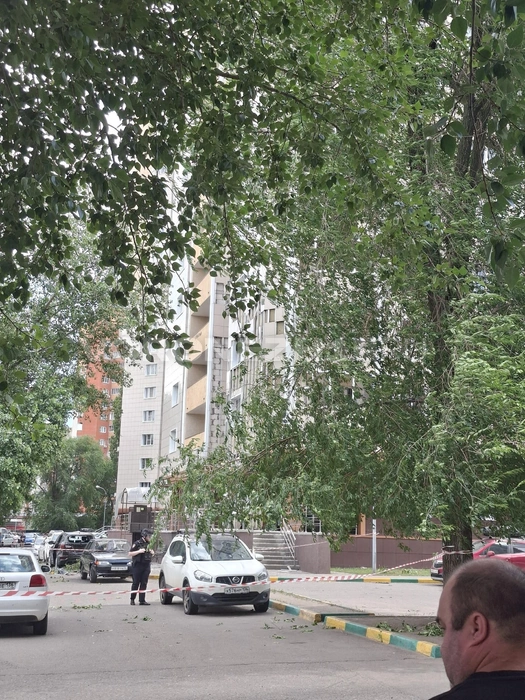 В некоторых районах города есть оцепление | Источник: читатель Voronezh1.ru