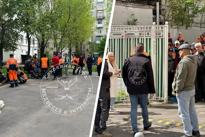 Местные жители предположили, что сотрудников «Жилищника» решили показательно наказать | Источник: «Депутат Медведев и энтузиасты» / T.me