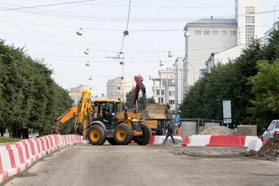 На улице Пушкина уменьшат число полос и озеленят