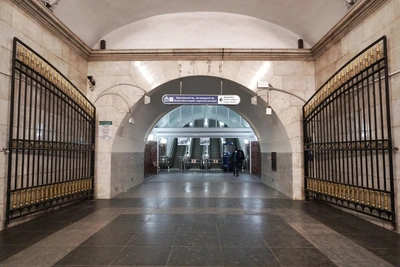 Сбой на синей линии метро Петербурга из-за падения пассажира