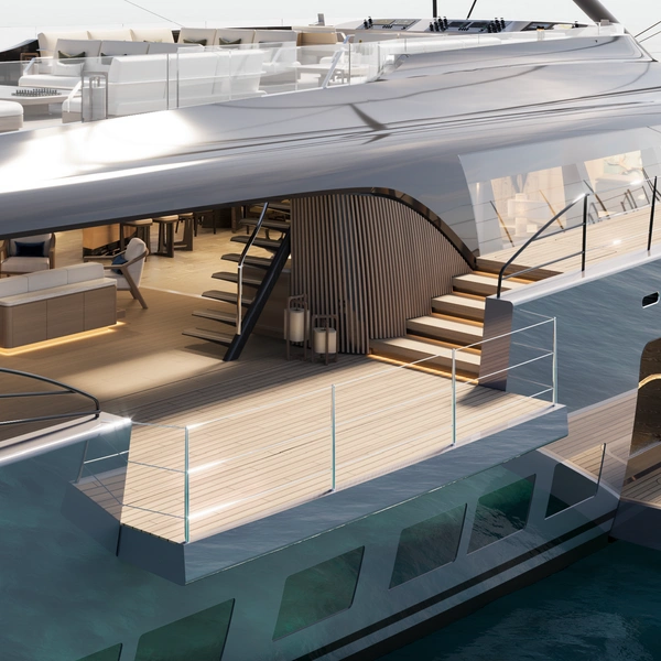 Со статую Свободы: посмотрите на самую высокую в мире парусную яхту Sky, которую собираются построить в Нидерландах