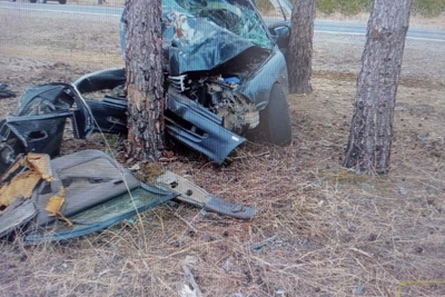 Авария Toyota Camry в Забайкалье: водитель госпитализирован