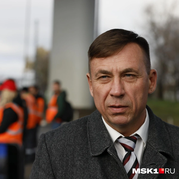 Первый заместитель начальника службы пути МЖД Михаил Потапов | Источник: Юлия Морозова / MSK1.RU