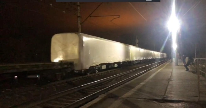 Вагоны прибыли в город вечером в понедельник | Источник: «Новосибирские железные дороги» / Telegram