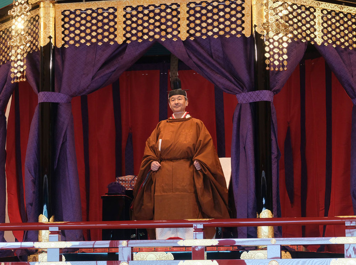Монархи всего мира на церемонии интронизации императора Нарухито