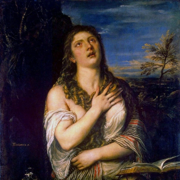 Тициан. «Кающаяся Мария Магдалина». 1560-е | Источник: Wikimedia Commons