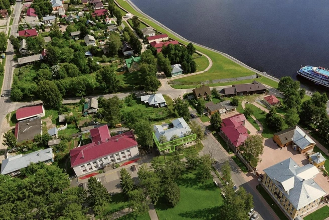В Мышкине продают помещение в доме в центре города | Источник: Дом.РФ
