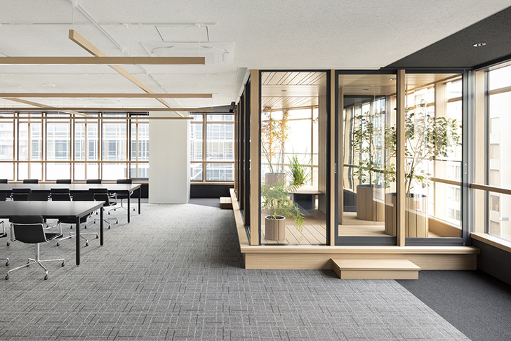 Nendo + Ikawaya Architects: офисное здание в Токио (фото 8)