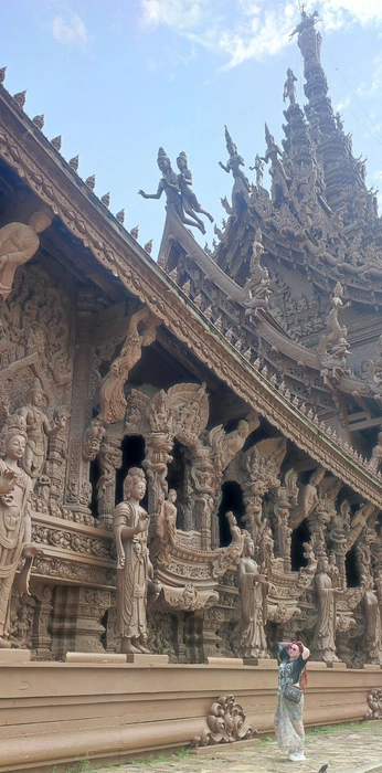 Храм Истины впечатляет своими масштабами и красотой | Источник: Юлия Гайдей / Vk.com