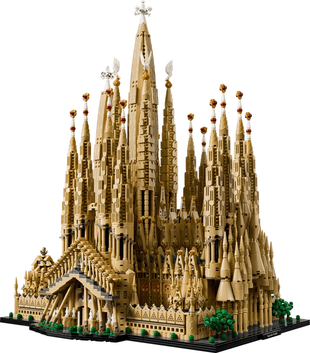 Lego выпустила набор «Саграда Фамилия» — самый большой в своей истории. Он состоит из 12 060 деталей | Источник: Lego