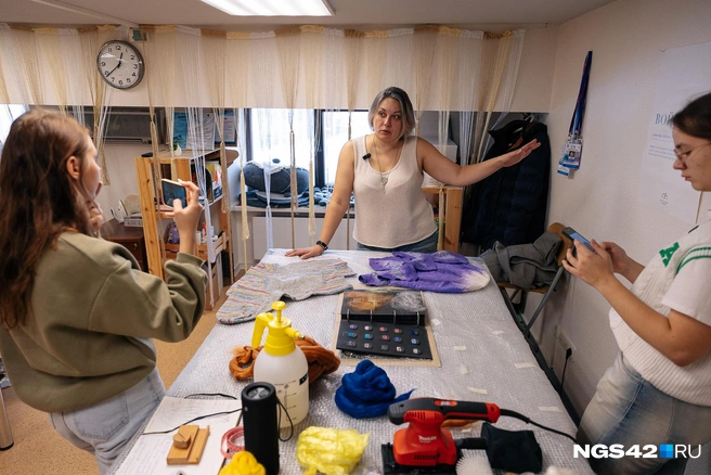 Большинство моделей в коллекции Натальи — бесшовные | Источник: Максим Серков / NGS42.RU