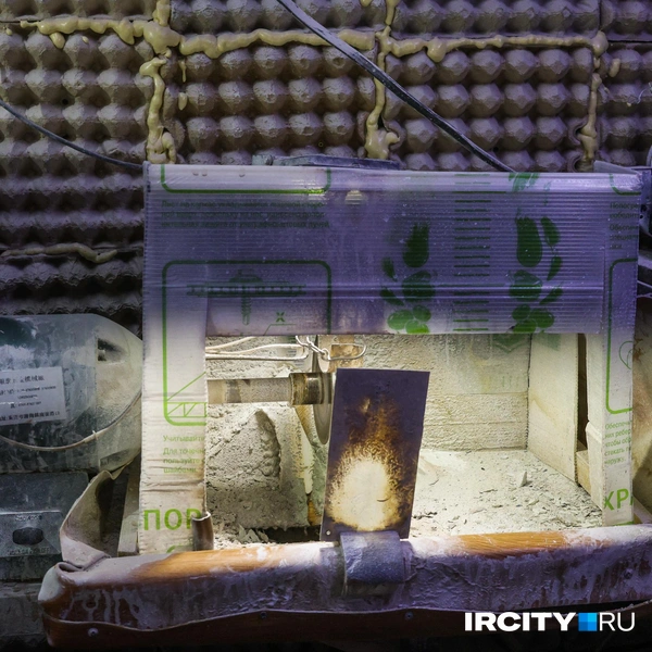 Особенно радует изоляция, сделанная из лотков для яиц  | Источник: Ксения Филимонова / «ИрСити»
