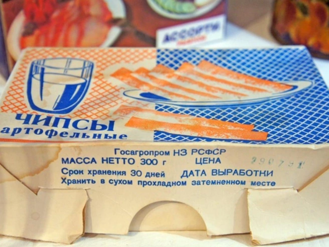 Чипсы в Советском Союзе выпускали, и упаковка выглядела вот так | Источник: ОГАЧО