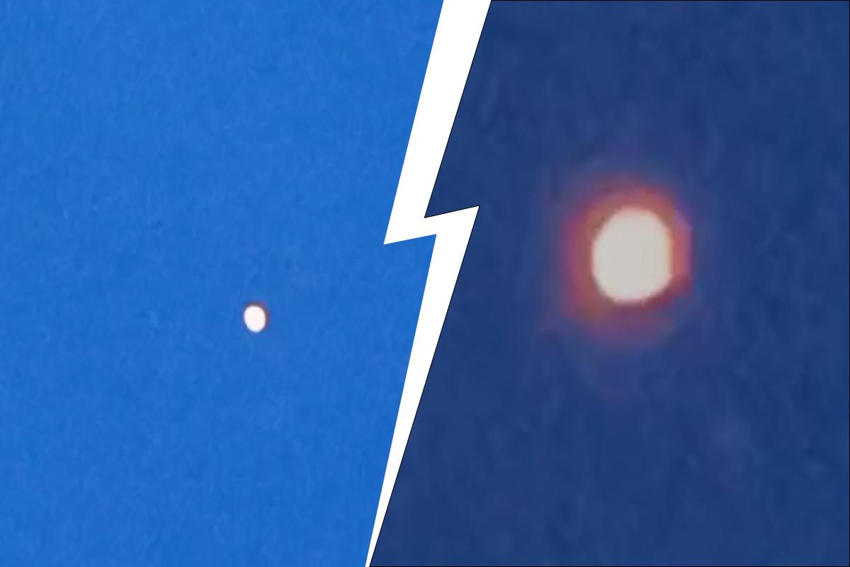 В небе над Самарской областью засекли загадочные огненные шары — видео