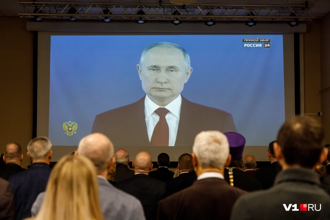 Путин выступил после встречи с белорусским коллегой | Источник: Алексей Волхонский / V1.RU