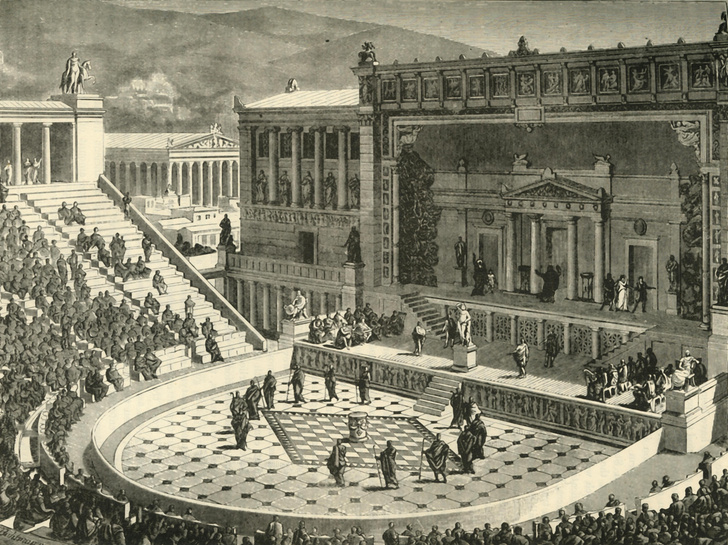 Трудности афинской культурной жизни: почему места в античном театре приходилось занимать с ночи
