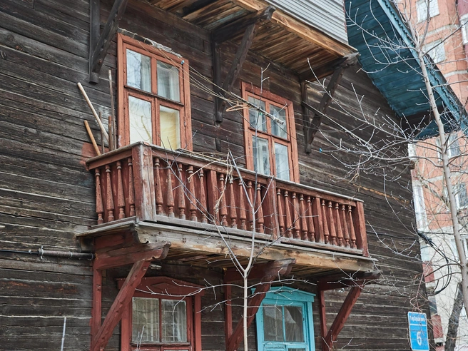 Микрорайон со старыми бараками собираются полностью перестроить | Источник: Александр Ощепков / NGS.RU