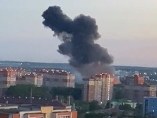 Видео крушения самолета Ил-76. Четверо погибли