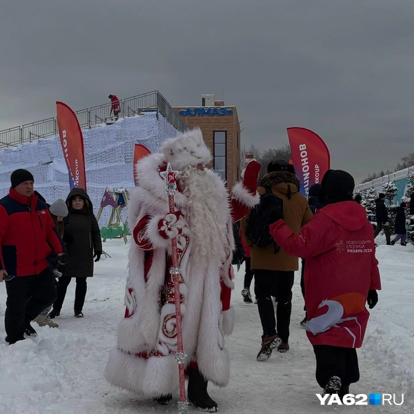 Фотографии с Дедом Морозом бесплатные | Источник: Виктория Улитова / YA62.RU