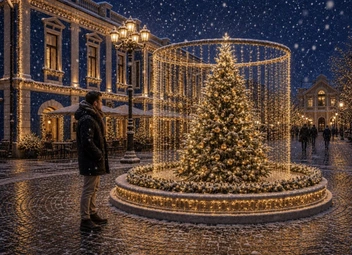 Согласно задумке, так фонтан будет выглядеть зимой | Источник: АО «Ярдормост» / Vk.ru