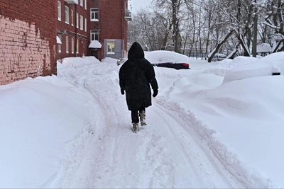 Heavy snowfall sets new January record in Perm