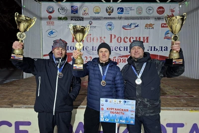 Курганские рыбаки завоевали серебро на Кубке России