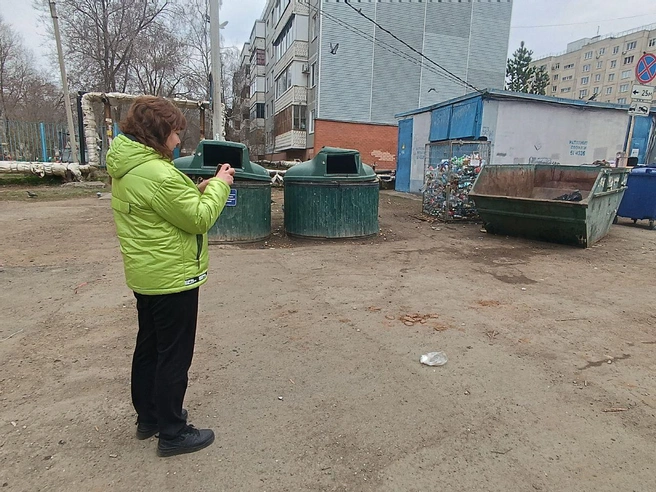 В Оренбурге из-за парковки возле баков оштрафовали уже больше 150 человек | Источник: мэрия Оренбурга
