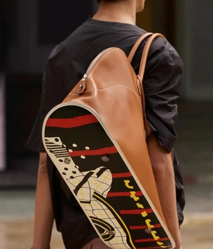 Эффектный трюк: сумка-скейтборд от Hermès