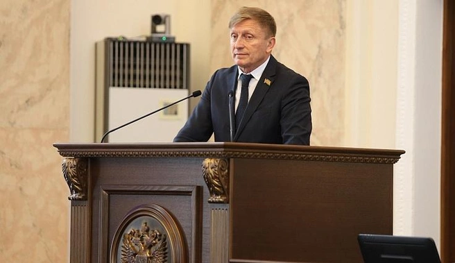 Глава комитета заксобрания по вопросам использования природных ресурсов, экологической безопасности, санаторно-курортного комплекса и туризма Александр Джеус | Источник: пресс-служба Законодательного Собрания Краснодарского края