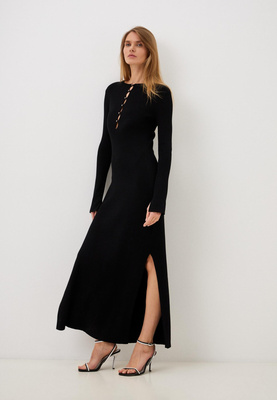 Платье Lime, цвет: черный, MP002XW0EUC6 — купить в интернет-магазине Lamoda