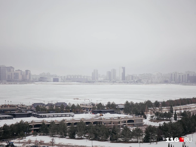 Каток в столице Татарстана считается самым длинным в Европе на искусственном покрытии | Источник: Лина Саитова / 116.RU