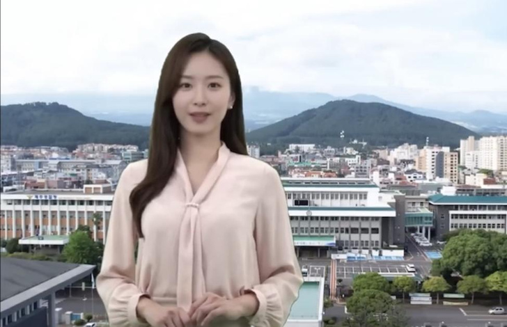 В Южной Корее представали «самую реалистичную» ИИ-ведущую новостей