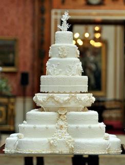 Свадебный торт Уильяма и Кейт